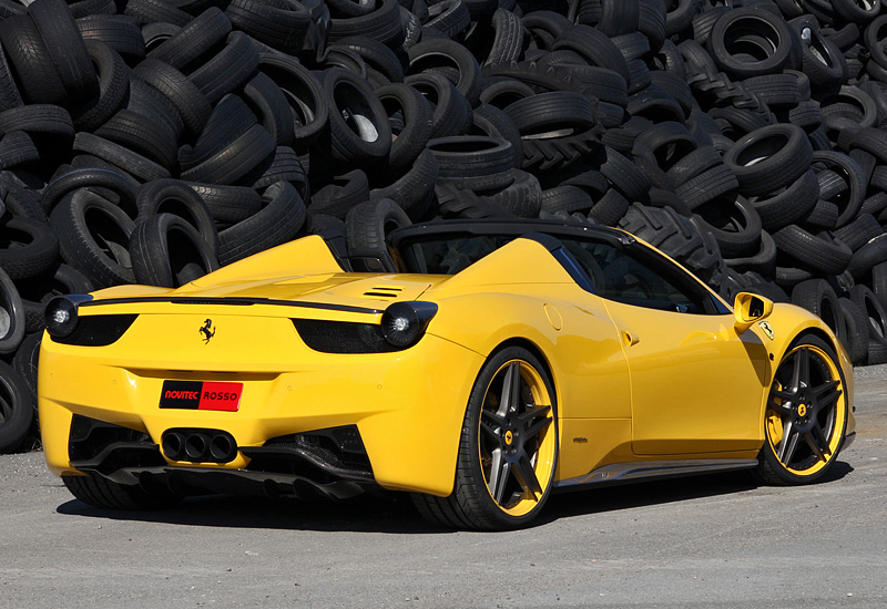 2012 Ferrari 458 Spider Novitec Rosso