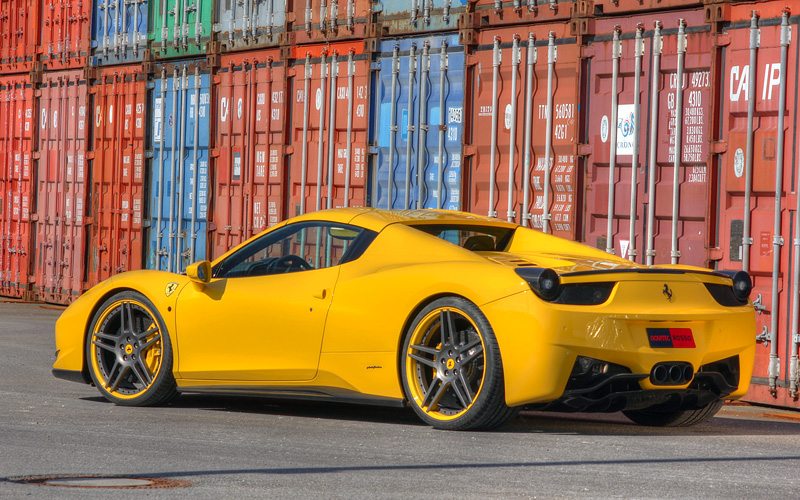 2012 Ferrari 458 Spider Novitec Rosso 2012 Ferrari 458 Spider Novitec Rosso