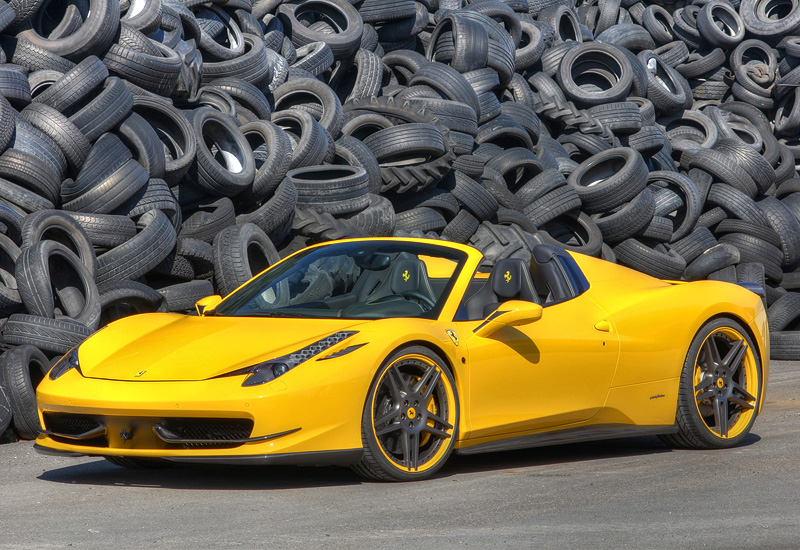 2012 Novitec Rosso Ferrari 458 Spider