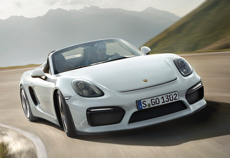 2016 Porsche Boxster Spyder (981.2)