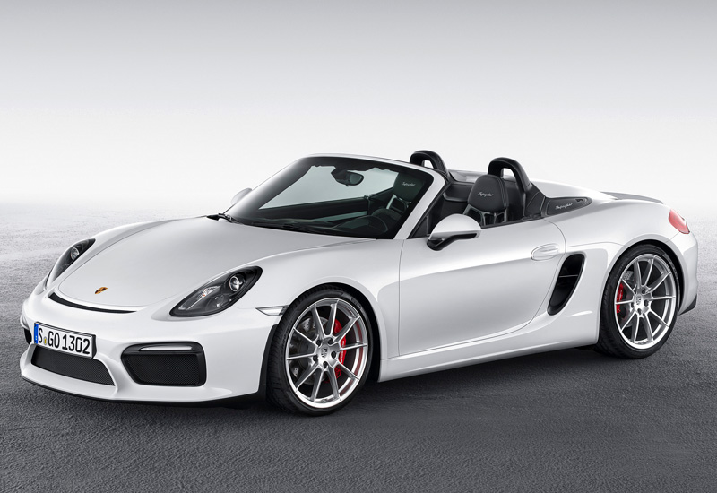 2016 Porsche Boxster Spyder (981.2)