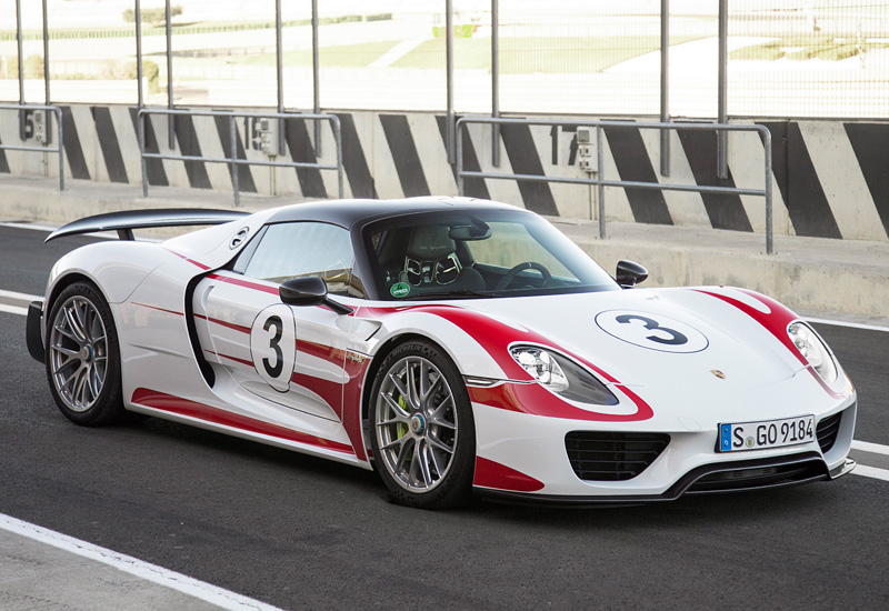 2014 Porsche 918 Spyder Weissach Package