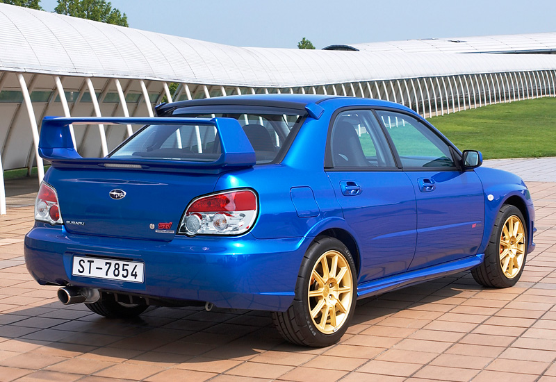 2006 Subaru Impreza WRX STi (GDB) price and specifications