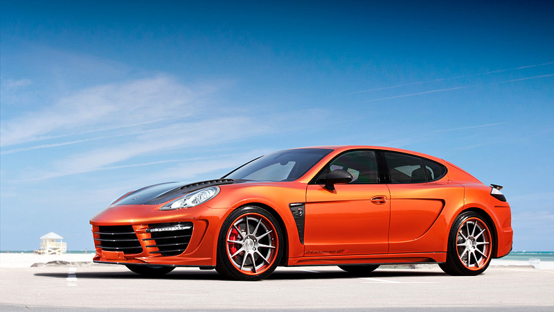 2012 Porsche Panamera TopCar Stingray GTR Orange