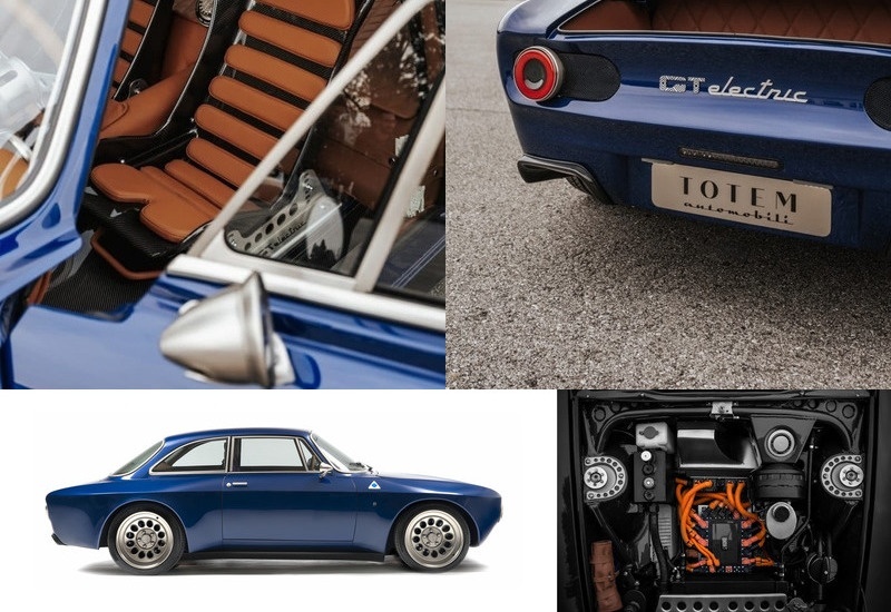 Nuova Alfa Romeo Giulia elettrica: la supercar di Totem da 