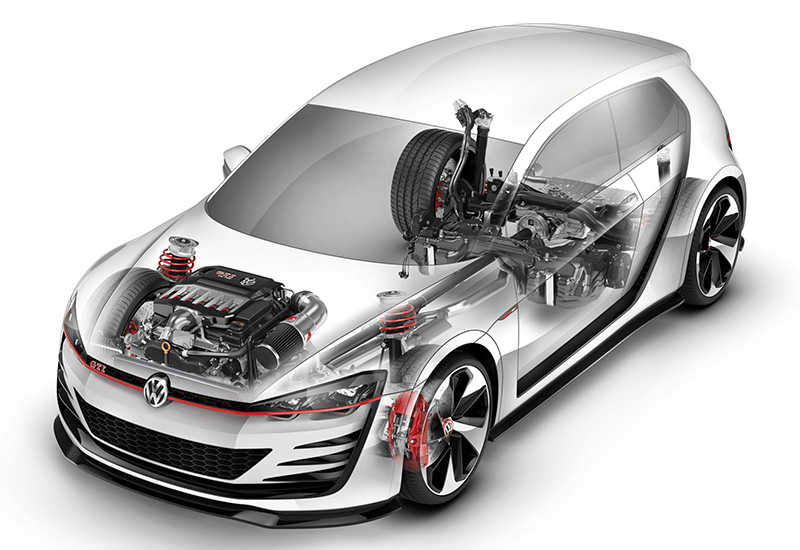 2013 Volkswagen Design Vision GTI Concept