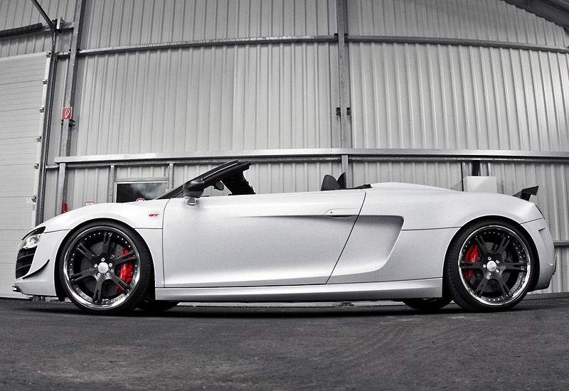 2012 Audi R8 Spyder GT Wheelsandmore Triad Bianco