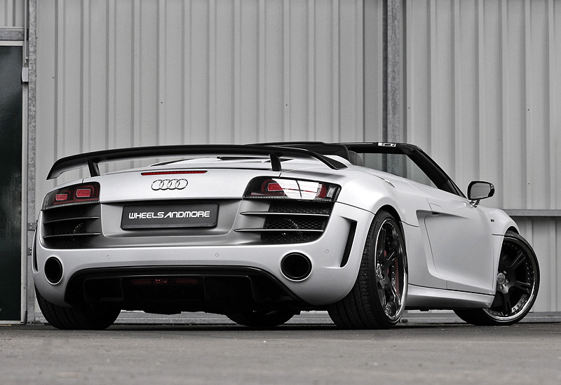 2012 Audi R8 Spyder GT Wheelsandmore Triad Bianco