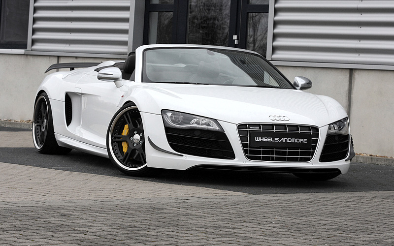 2012 Audi R8 Spyder GT Wheelsandmore Triad Bianco