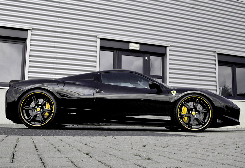 2013 Ferrari 458 Spider Wheelsandmore Black Stage II