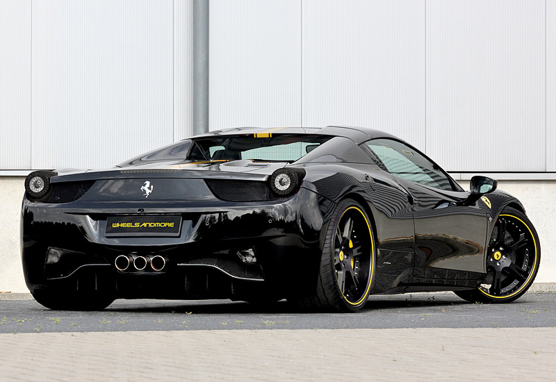 2013 Ferrari 458 Spider Wheelsandmore Black Stage II