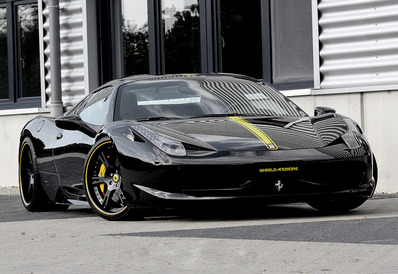 2013 Ferrari 458 Spider Wheelsandmore Black Stage II