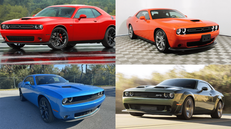 Dodge Challenger 2023: Color Options