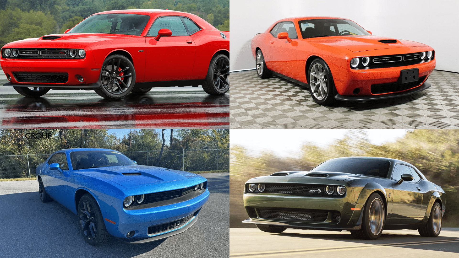 Dodge Challenger 2023: Color Options