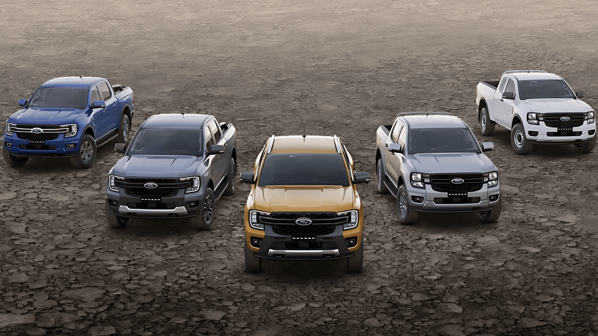 Available Color Options for the Ford Ranger