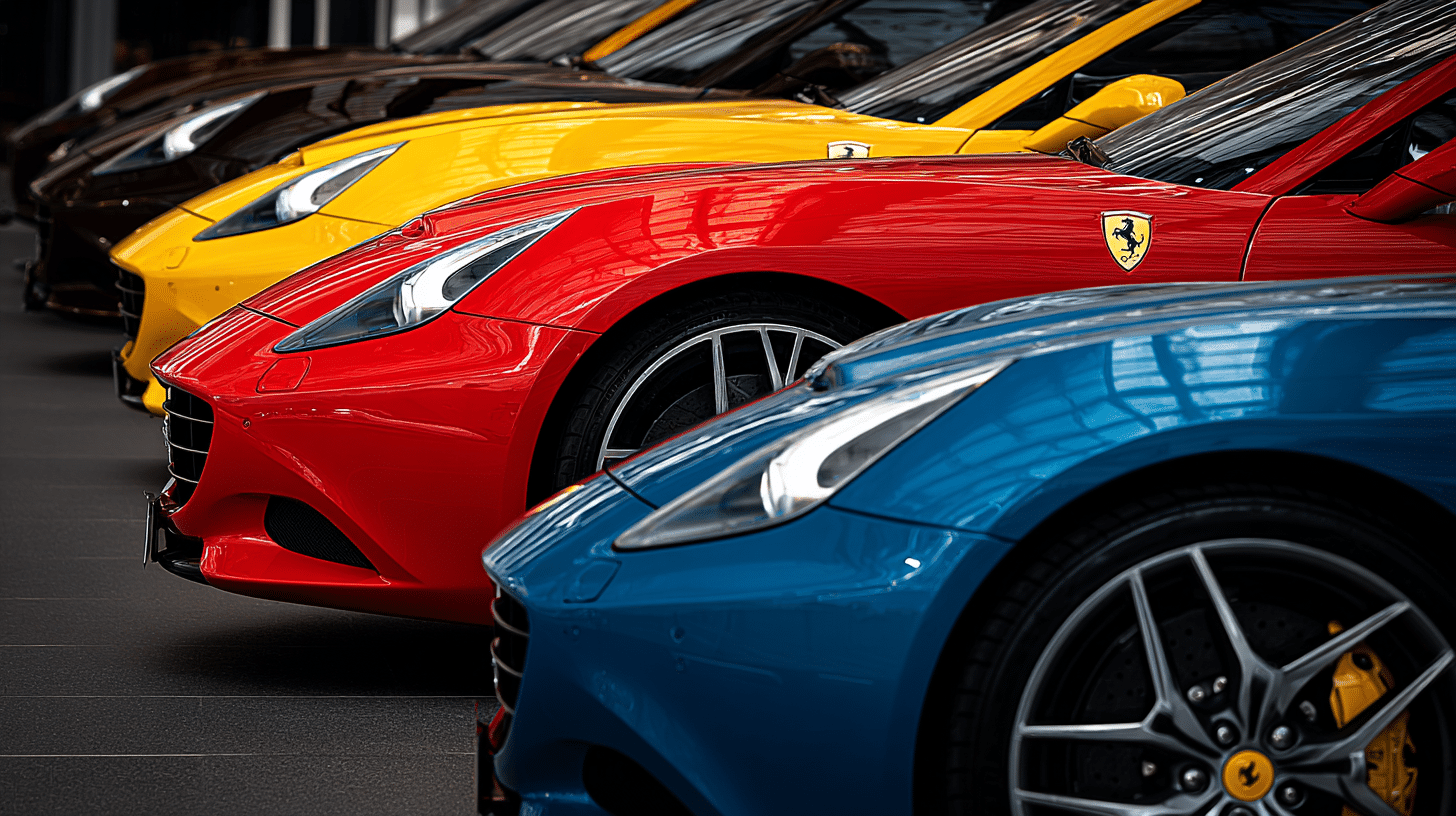 Complete Ferrari Color Chart: Names and Paint Codes