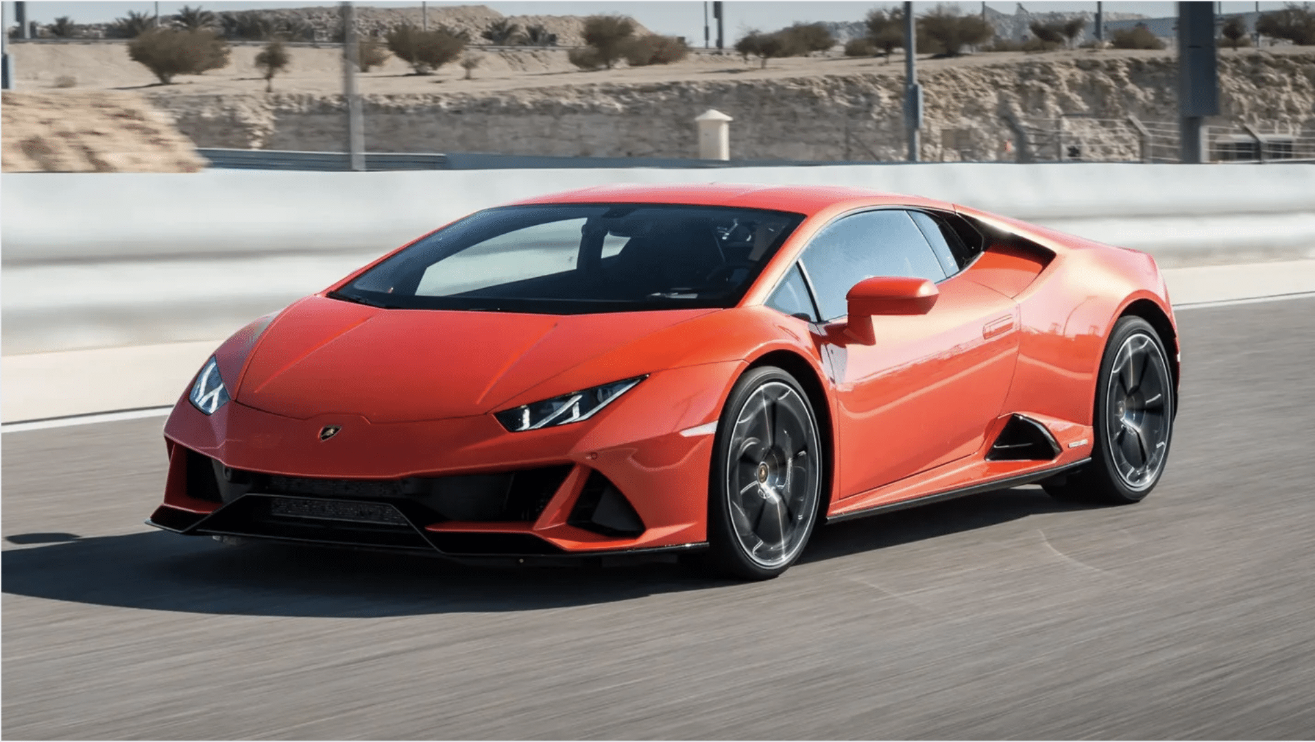 Lamborghini Huracán Evo – 202 mph (325 km/h)
