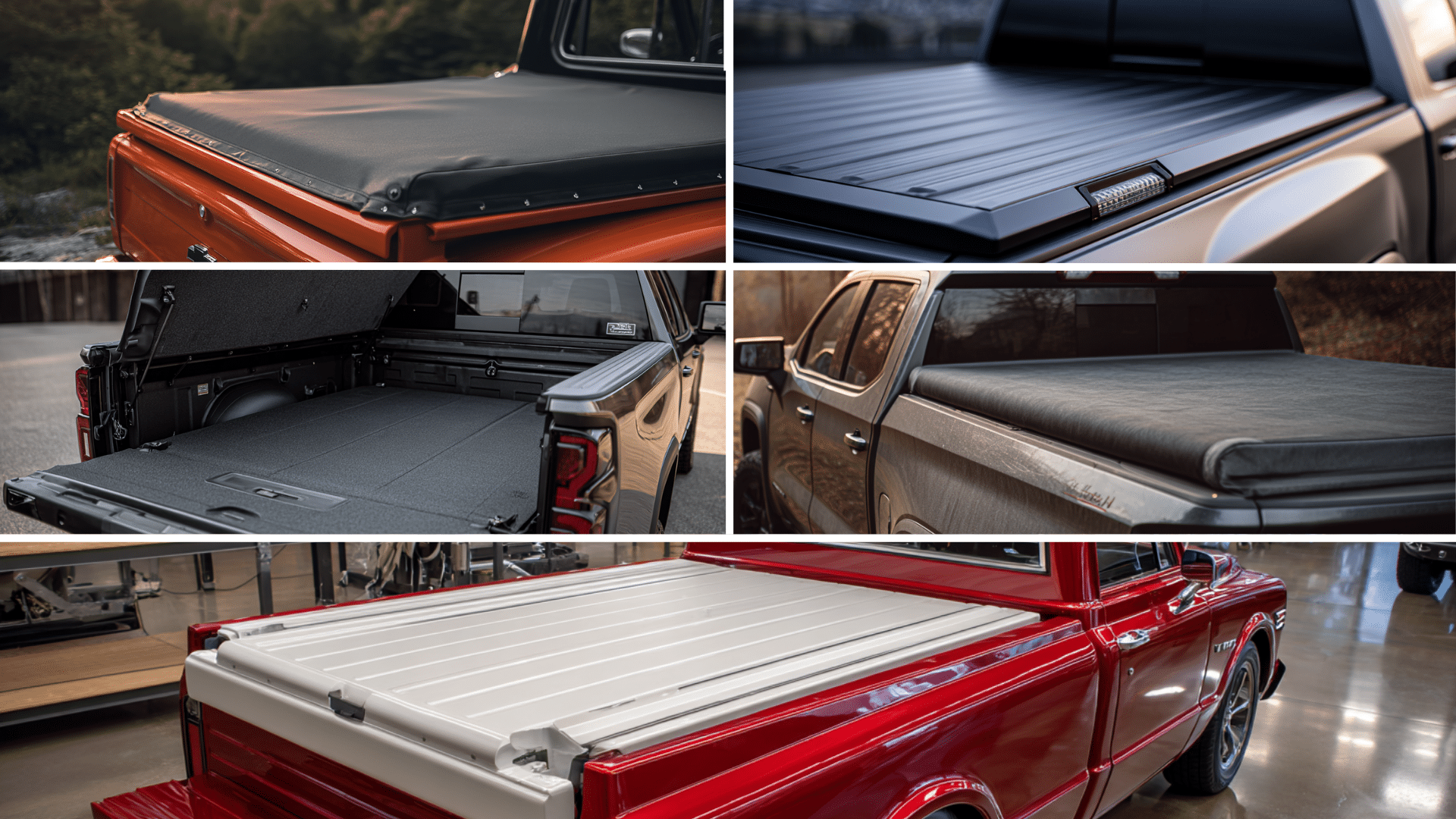 Main Types of Tonneau Covers