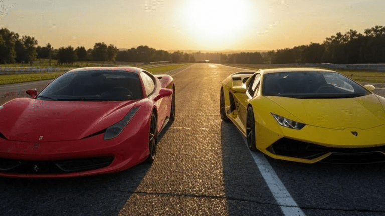 Ferrari vs Lamborghini- Supercar Showdown