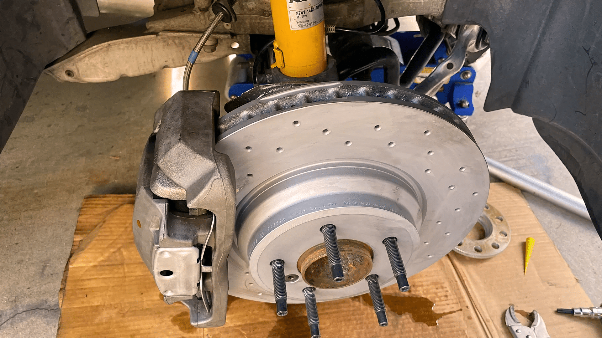 bmw brake pad replacement cost
