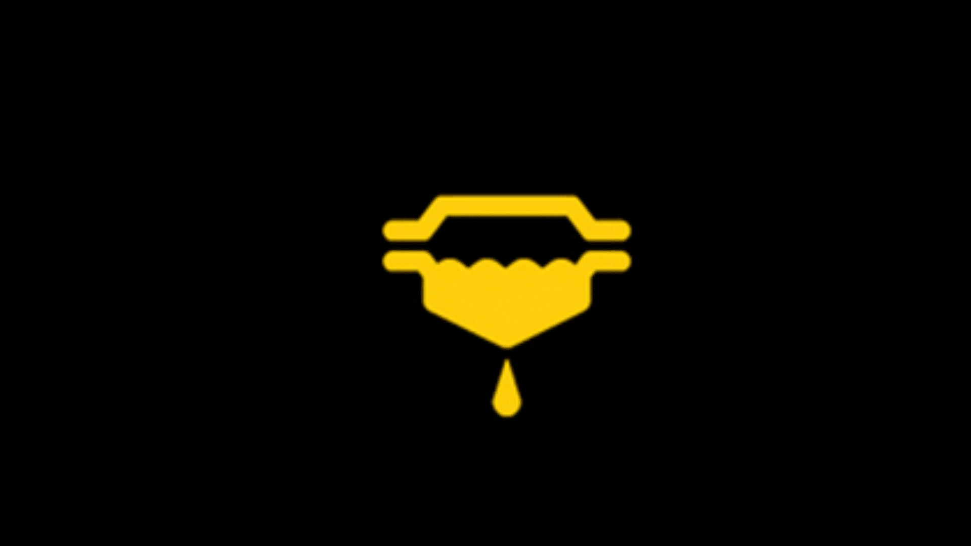 yellow car warning lights fuel filter warning light